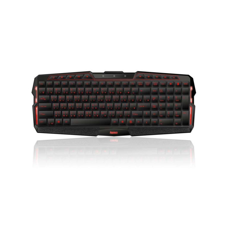 ApaxQ [KB35-LED-R] Chocolate鍵多媒體鍵盤 - 紅飾燈(Red)