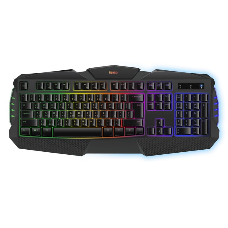 ApaxQ [KB38-RGB] 有線 RGB高鍵遊戲鍵盤