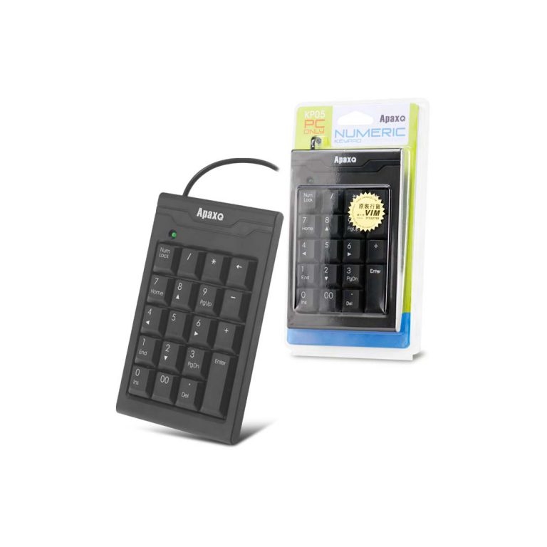 ApaxQ KP05-B  Wired Keypad 數字鍵盤 - BLACK