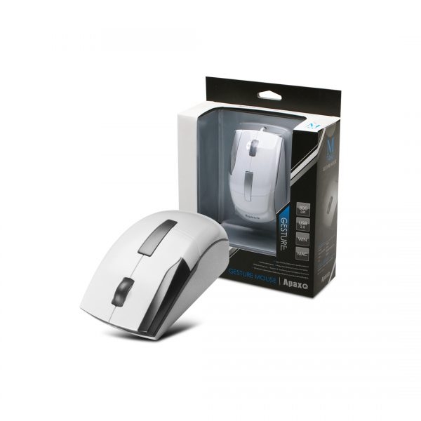 ApaxQ [AP-M746G-W] Gesture Mouse - (800 CPI) 