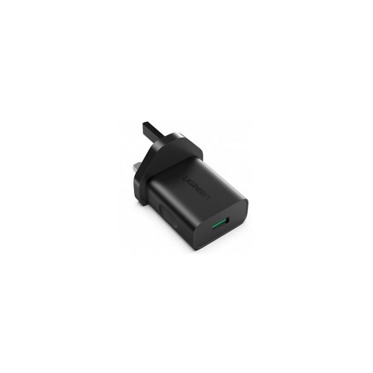 UGREEN [70165] QC3.0 USB充電器英規 18W