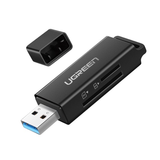 UGREEN - CM104 [40752] USB 3.0 高速讀卡器 SD/TF