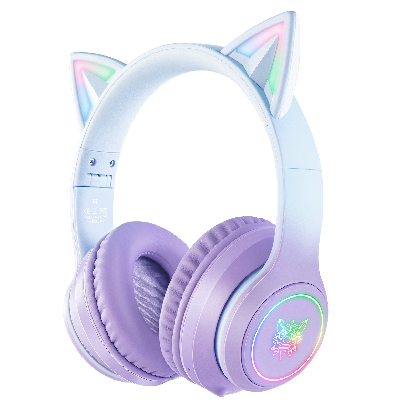 ONIKUMA - B90 小貓耳(RGB)藍牙5.0耳機