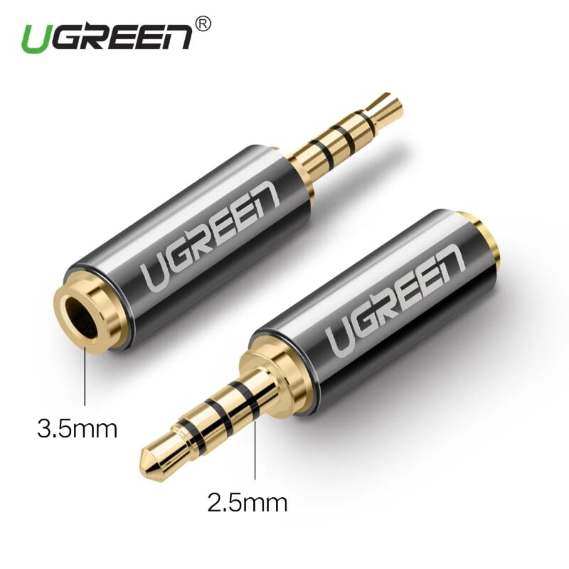 UGREEN - 20502 3.5mm轉2.5mm (M>F) 轉接頭