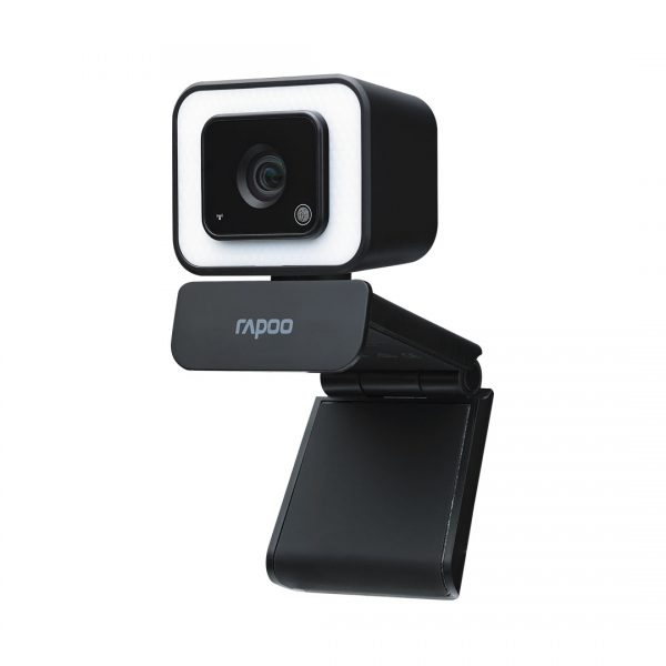 RAPOO [C270L-FHD] WebCam with Light, 1080P 補光美顏直播攝影機