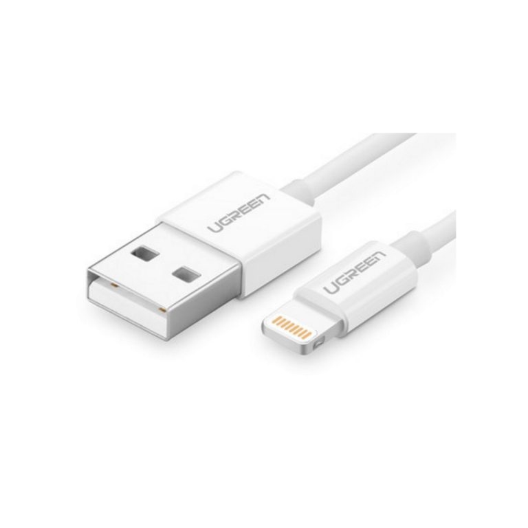 UGREEN US155 [20726] MFI Lightning Sync CABLE TPE圓線 - 0.25M