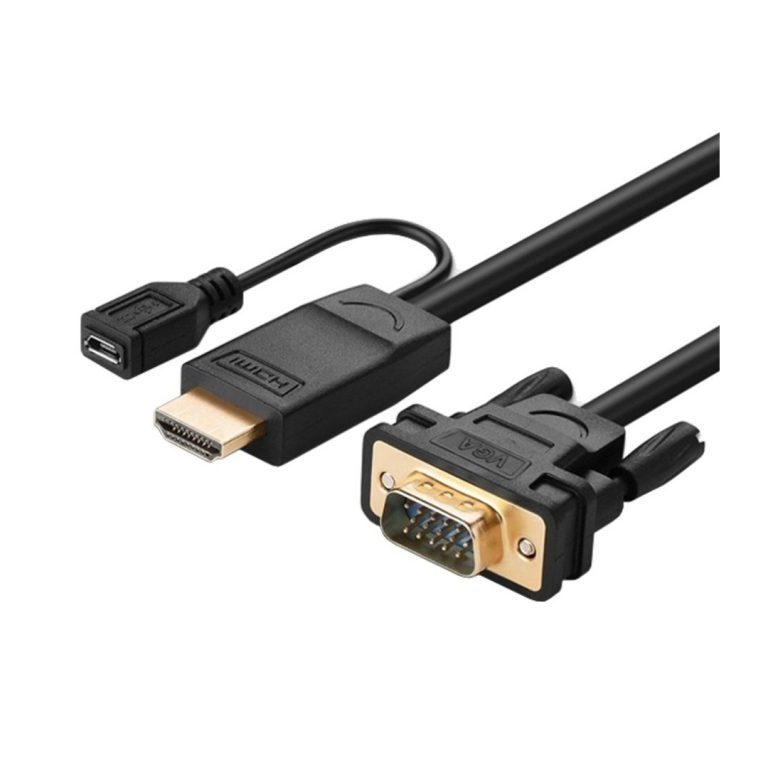UGREEN MM101-A [30449] HDMI >VGA轉換器-設Micro