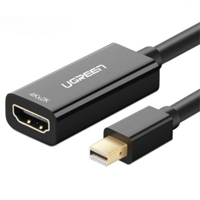 UGREEN MD112-4K [40360] Mini DP轉HDMI 4K轉換器 Black