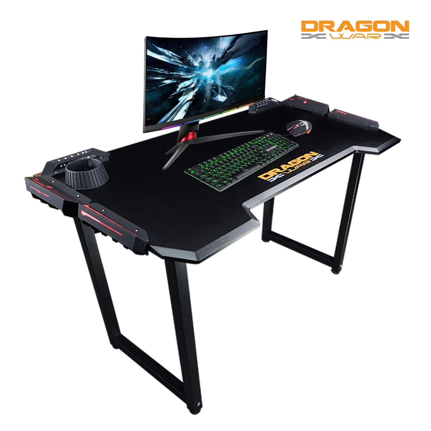 DRAGON WAR - GT-005(100CM) LED Effect Gaming Table